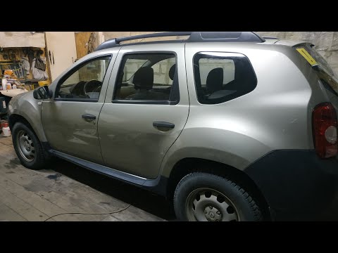 Видео: Рено дастер (Renault Duster), косметический ремонт, "жуки", сколы и прочие мелочи.