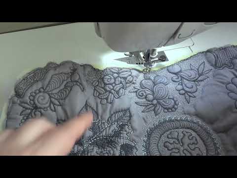 Видео: 5. Зентанглы, фон на втором поролоне.