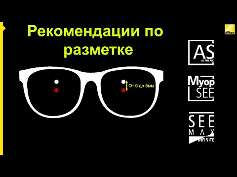 Видео: Рекомендации по разметке (Очки для чтения, AS, MyopSee, SeeMax Infinite, Soltes Wide)