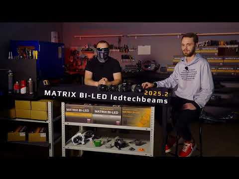 Видео: Самый комфортный свет фар! MATRIX BI-LED ledtechbeams 2025.2