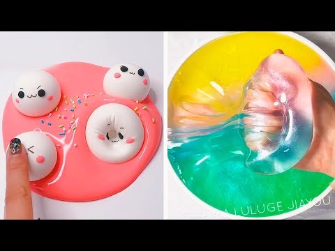 Видео: Расслабляющее Slime ASMR видео #53