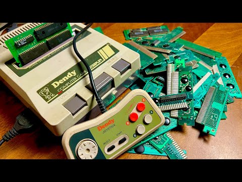 Видео: 🕹️Ретро-магія: знайшов плати Dendy на смітнику і запустив!