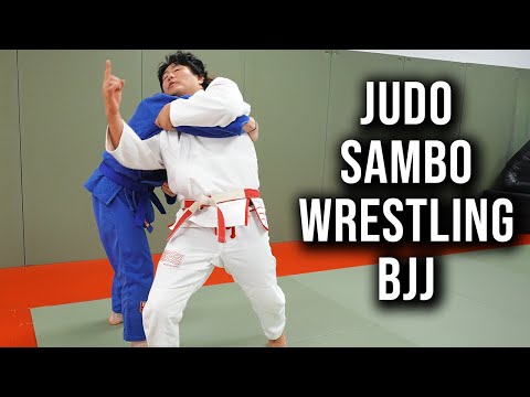 Видео: Иппон Сэой Нагэ в 4 различных видах борьбы