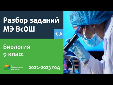 Видео: Разбор заданий МЭ ВсОШ по биологии 9 класс