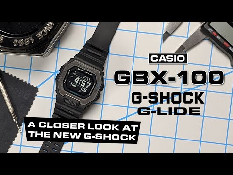 Видео: Casio G-Shock GBX-100 | Более подробный обзор функций новых Bluetooth-часов G-Shock!