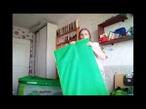 Видео: Кроватка-манеж. Плюсы и минусы. Как собрать и разобрать?