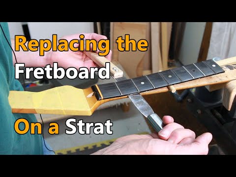 Видео: 35-летний юбилей Stratocaster — замена грифа