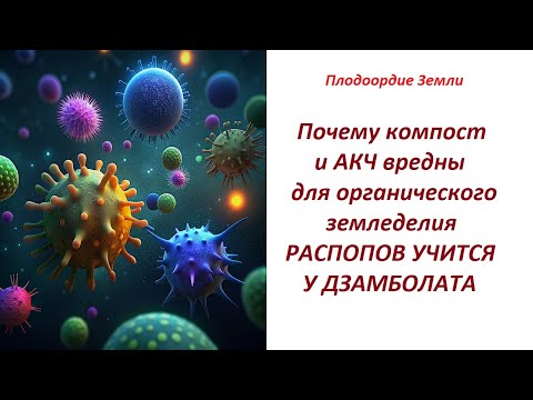 Видео: Компост и АКЧ вредны для органического земледелия №663/24