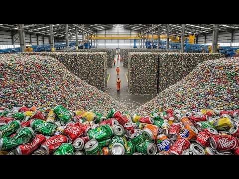 Видео: Как это сделано: Как алюминий возрождается за 60 дней, экономя 95% энергии
