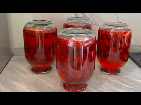 Видео: КОМПОТ ИЗ ВИШНИ. Шиеден компот жасау. Қазақша рецепт