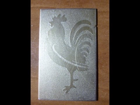 Видео: Травление металла электролизом в домашних условиях.