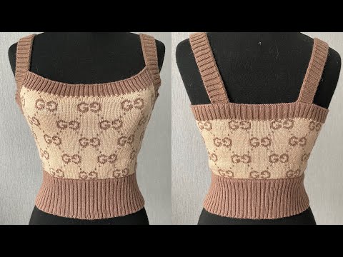 Видео: Вяжем Топ под Бренд