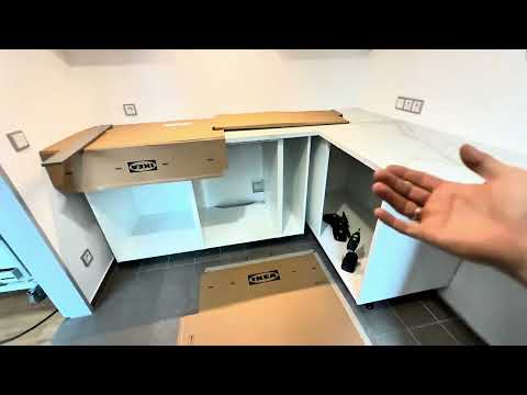 Видео: Реальный монтаж кухни | Пошаговый процесс и лайфхаки (Германия, Кёльн)