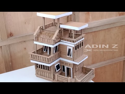 Видео: ИДЕИ ТРЕХЭТАЖНЫХ ДЕРЕВЯННЫХ ДОМОВ ДЛЯ ВАС #миниатюрный домик из картона