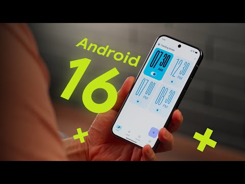 Видео: Обзор Android 16 - что нового?