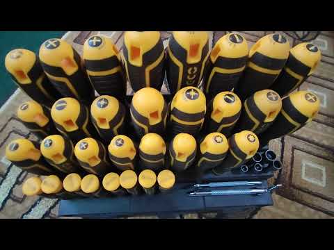 Видео: Обзор набора отверток 100 шт. INGCO HKSD10028 плюсы и минусы после 2 х месяцев использования.