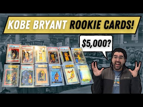 Видео: На выставке Epic Card Show удалось найти коллекцию карточек новичка Коби Брайанта стоимостью 5000...