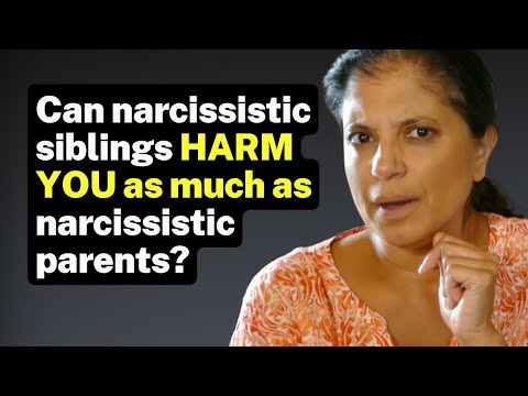 Видео: Могут ли братья и сестры-нарциссы ПРИЧИНИТЬ ВАМ такой же ВРЕД, как и родители-нарциссы?