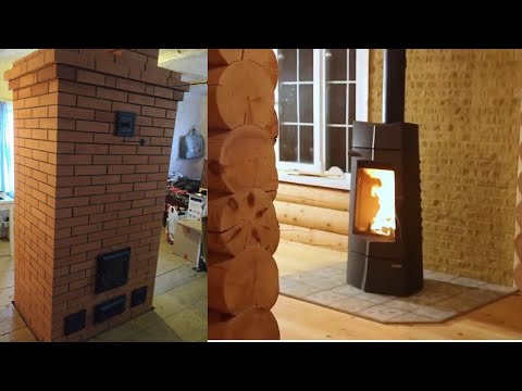 Видео: Выбросили Дорогую Французскую Печь. Поставили Кирпичную Нашу.