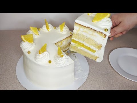 Видео: Апельсиновый торт.Яркий и ароматный торт "Сочный апельсин".