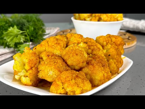 Видео: Такую ВКУСНУЮ цветную капусту едят ВСЕ без исключения и добавки просят! Вкусно, просто и быстро!
