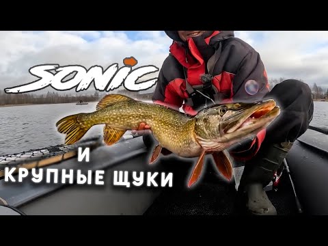 Видео: Крупные щуки и спиннинг Ronin Rush - Sonic 802M.