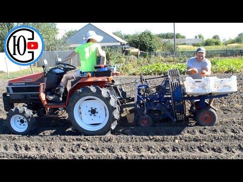 Видео: Сделал  КАРТОФЕЛЕУБОРОЧНЫЙ комбайн к МИНИТРАКТОРУ!!! POTATO harvester to MINITRACTOR !!!