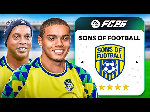 Видео: Я восстанавливаю команду только с помощью сыновей отставных футболистов!