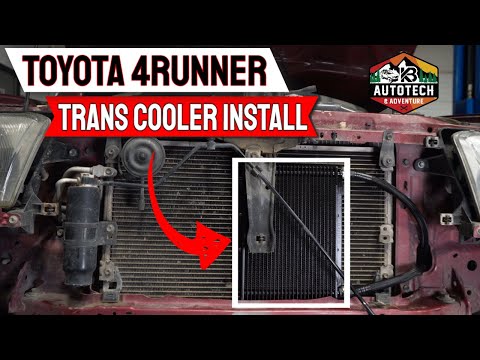 Видео: Установка охладителя и фильтра трансмиссии 4Runner 3-го поколения