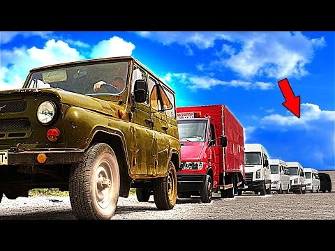 Видео: СКОЛЬКО БУСОВ ПОТЯНЕТ УАЗик на БУКСИРЕ?