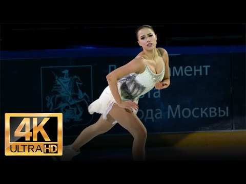 Видео: Алина ЗАГИТОВА: "Молчи и обнимай меня крепче" на шоу "Влюбленные в Фигурное Катание" (фанкам, 4K)