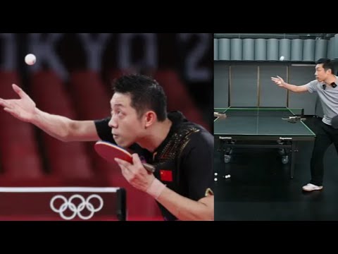 Видео: Сюй Синь учит, как подавать с сильным вращением и нейтрализовать хук-подачи