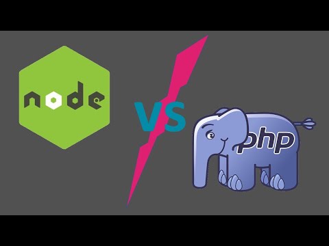 Видео: Node JS против PHP. Что изучать новичку?