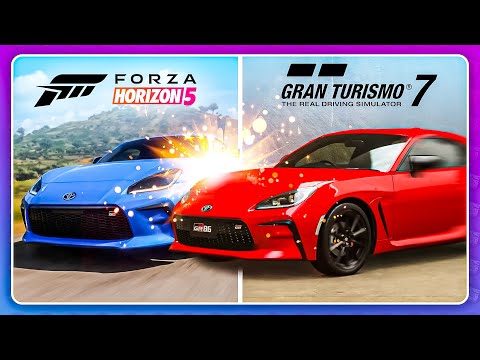 Видео: Forza Horizon 5 VS Gran Turismo 7 - БОЖЕСТВЕННОЕ СРАВНЕНИЕ!