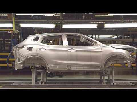 Видео: Так собирают Ваш NISSAN QASHQAI .Assembling your car NISSAN QASHQAI