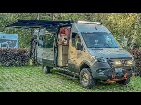 Видео: Автодом 4x4 на Mercedes-Benz Sprinter для кругосветного путешествия