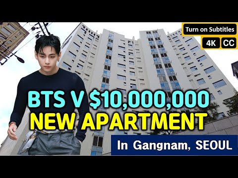 Видео: Новая квартира Ви (Тэхёна) из BTS в Сеуле за 10 миллионов долларов