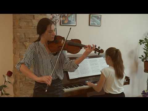 Видео: Ты тверже алмаза и крепче гранита... скрипка + фортепиано