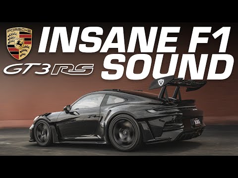 Видео: Выхлоп F1 на Porsche GT3RS! - Выхлопная система Valvetronic RSR 992 GT3RS + коллекторы