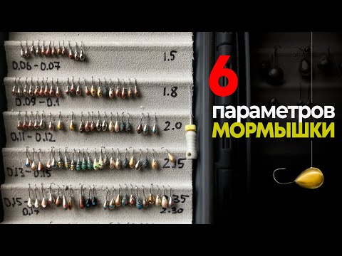 Видео: КАК ВЫБРАТЬ МОРМЫШКУ для зимней рыбалки?  ОСНОВНЫЕ ПАРАМЕТРЫ насадочных мормышек! (+МОЯ КОЛЛЕКЦИЯ)