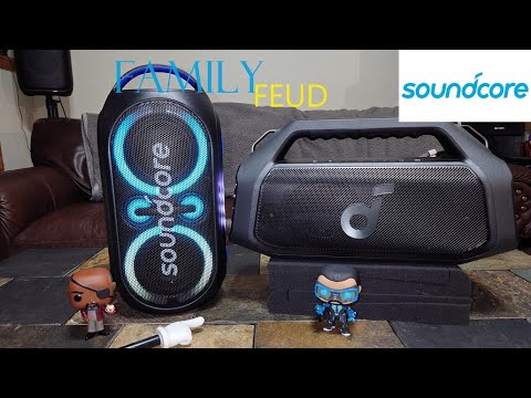 Видео: Soundcore Boom 2 Plus против Rave Party 2 😵‍💫 (басы включены и настроены настраиваемый эквалайзер...