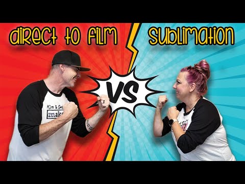 Видео: Сублимация против прямой печати на пленке