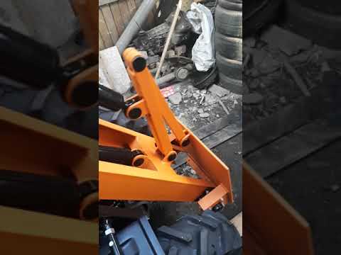 Видео: Мини-погрузчик МТГ самодельный 89090794994.