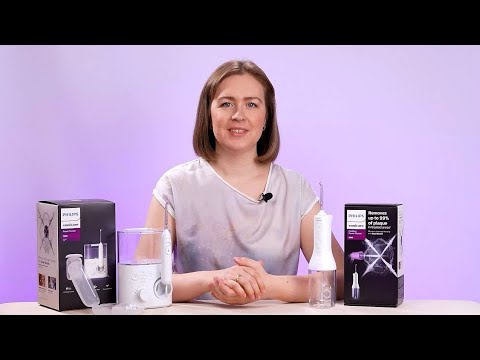 Видео: Обзор Ирригаторов Philips Sonicare HX3911 и HX3806