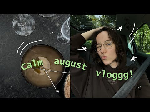 Видео: СПОКОЙНЫЙ ЛЕТНИЙ VLOG / август 🫒