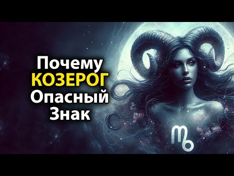 Видео: Почему КОЗЕРОГ - опасный знак зодиака.