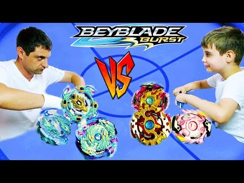 Видео: ЭПИЧЕСКИЕ БОИ СПРАЙЗЕНЫ ПРОТИВ ЛУИНОРОВ БейБлэйд На Большой Арене Spryzen VS Luinor BeyBlade Burst