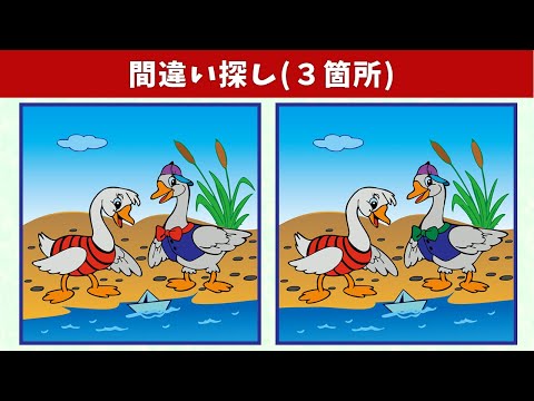 Видео: Найдите 3 отличия | Иллюстрация Версия #735