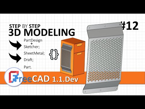 Видео: FreeCAD 1.1: 3D-моделирование, упражнение 12 | Набор переменных для управления размерами 3D-модели