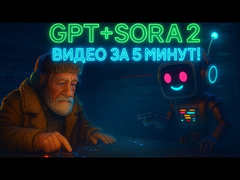 Видео: GPT + SORA 2 = ВИДЕО ЗА 5 МИНУТ! 🚀🤖 |Второй выпуск подкаст|